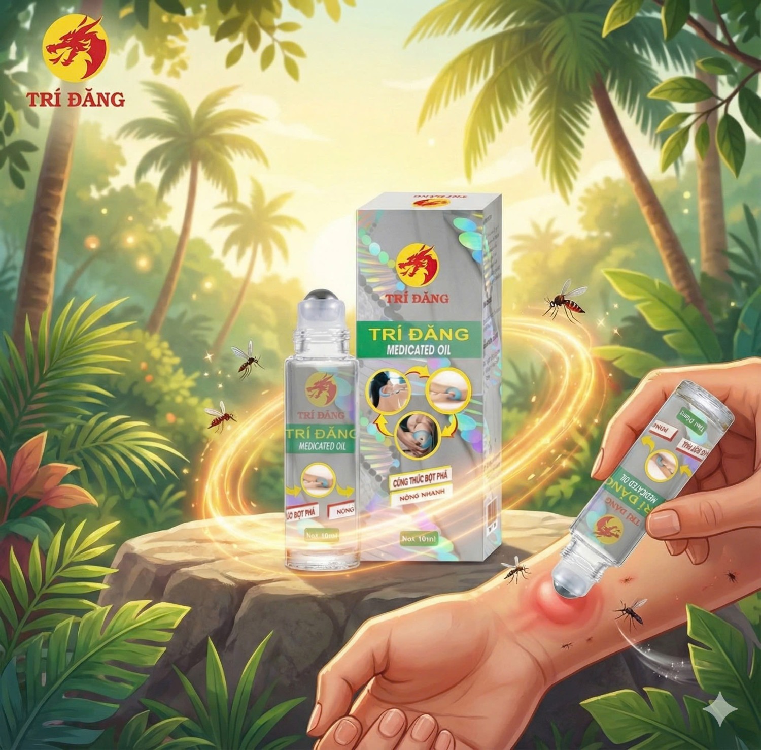 Dầu gió Trí Đăng